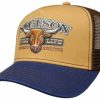 Mutzen Stetson | Stetson Trucker Cap Bull Blau Gemustert