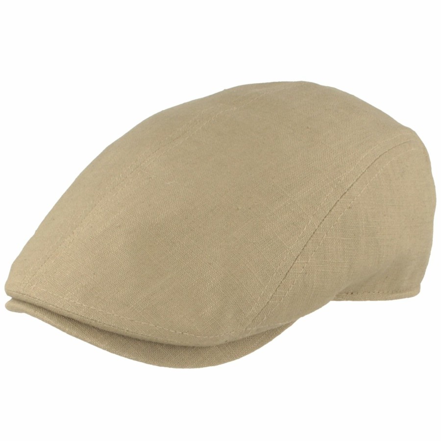 Mutzen Hut-Breiter | Feine Flatcap 100% Leinen Modisches Futter Von Hut-Breiter