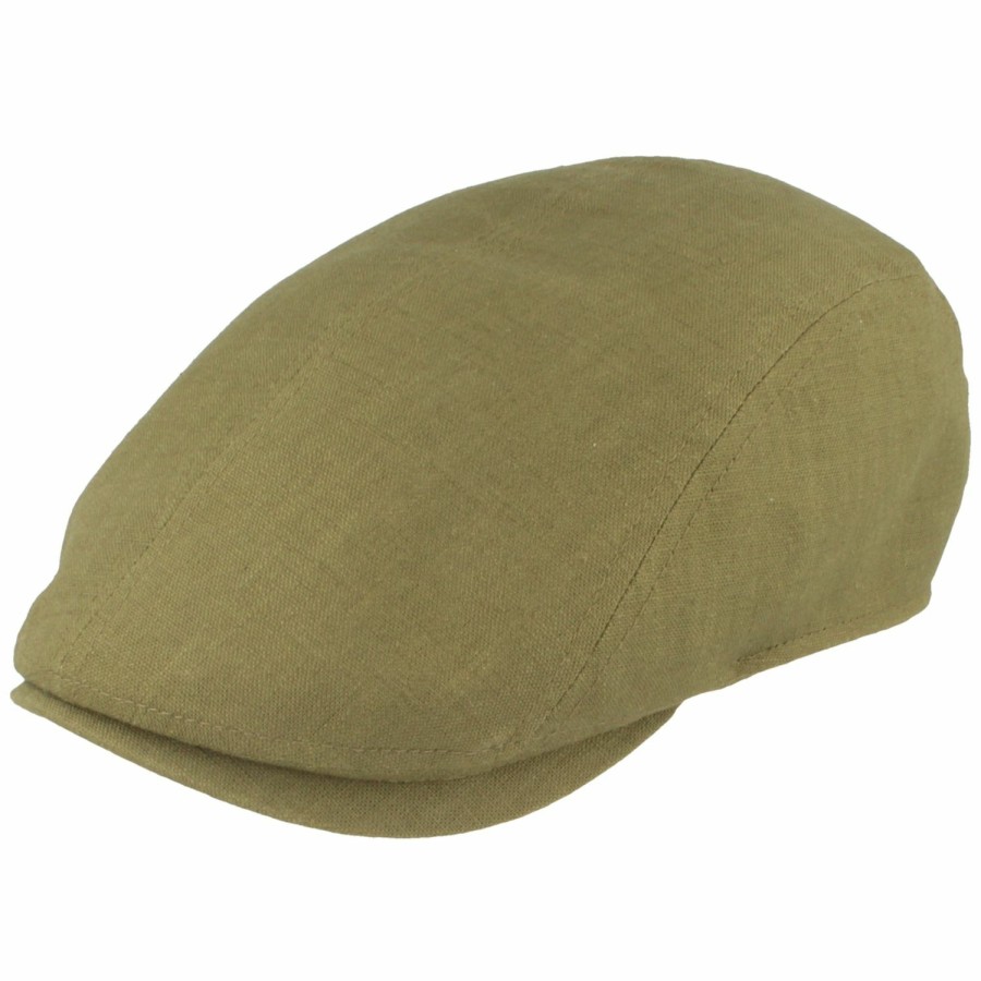 Mutzen Hut-Breiter | Feine Flatcap 100% Leinen Modisches Futter Von Hut-Breiter