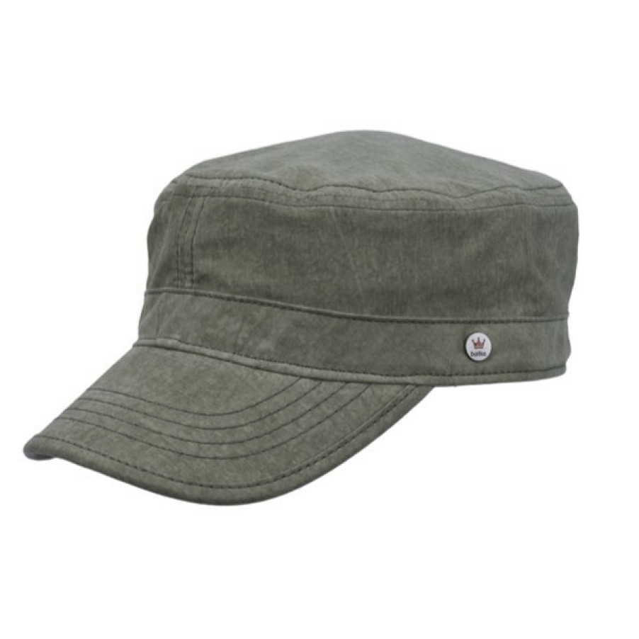 Mutzen Balke | Balke Army-Cap Baumwolle Washed Optik