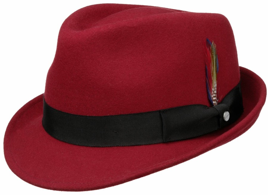 Hute Stetson | Stetson Knautschbarer Trilby Filzhut Asahi Guard-Ausrustung