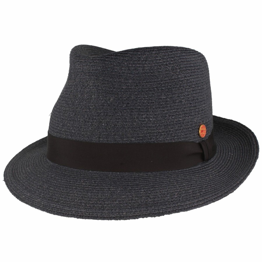 Hute Mayser | Mayser Knautschbarer Strohhut Trilby Maleo Mit Uv Schutz 80