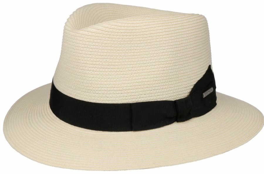 Xxl Stetson | Stetson Knautschbarer Traveller Toyo Mit Uv-Schutz 40+ Braun Gemustert