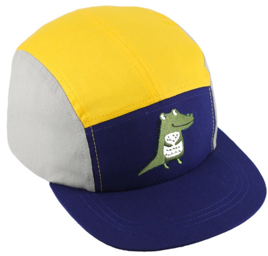 Kinder Hut-Breiter | Bunte Kinder Baseball-Cap Mit Krokodil-Stick Von Hut Breiter Marine