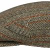 Xxl Stetson | Stetson Kent Flatcap Aus Reiner Schurwolle Mit Streifen