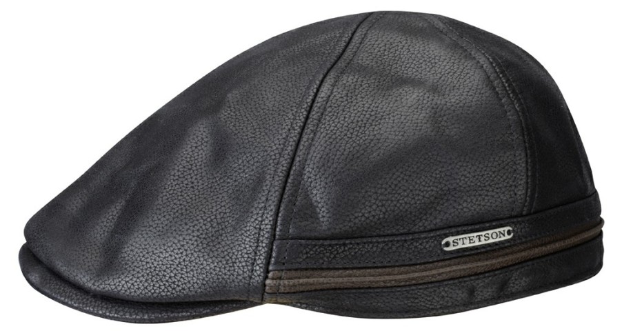 Xxl Stetson | Stetson 6-Teilige Leder Schirmmutze Mit Ohrenschutz