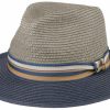 Xxl Stetson | Stetson Knautschbarer Strohhut Traveller Toyo Mit Upf 40+