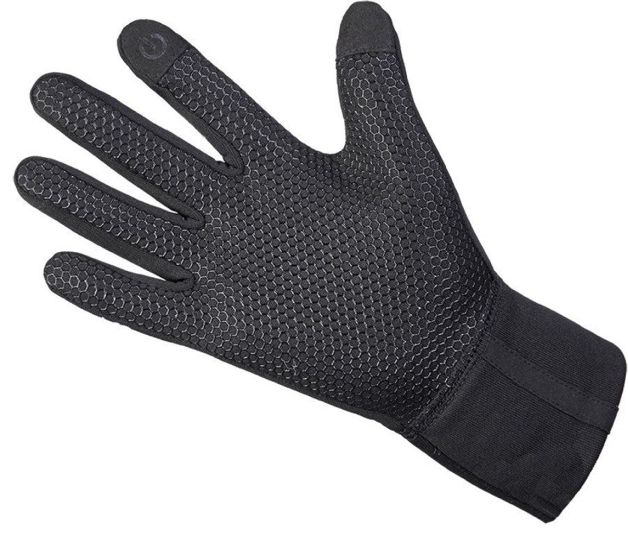 Accessoires Areco | Areco Handschuhe Stretchhandschuh Touch Grip Schwarz