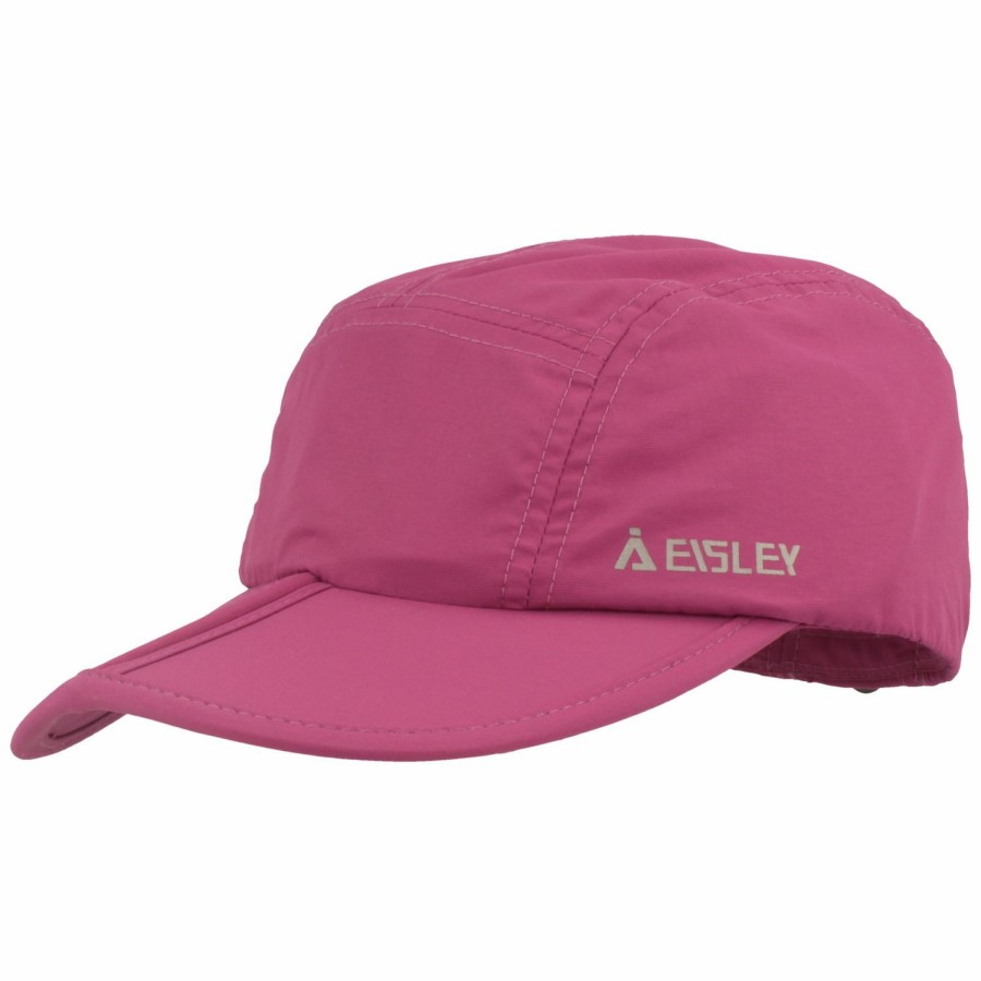 Kinder Eisley | Eisley Gobi Kids Baseball-Cap Mit Faltbarem Schirm Und Uv-Schutz 50+ Pink