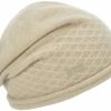 Mutzen SEEBERGER | Seeberger Beanie-Woll-Walkmutze Mit Kleinem Rollrand Mittelbeige