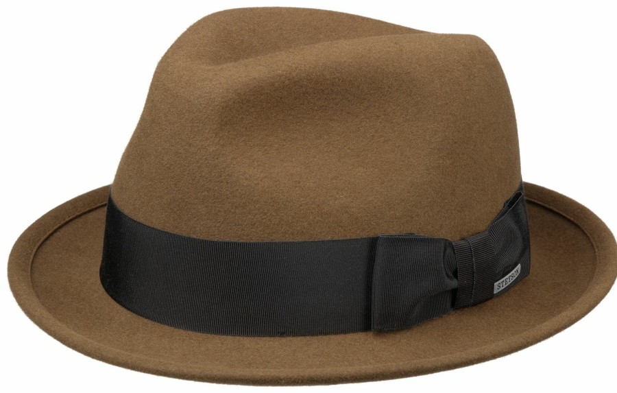 Hute Stetson | Stetson Eleganter Und Hochwertiger Trilbyhut Aus Haarfilz