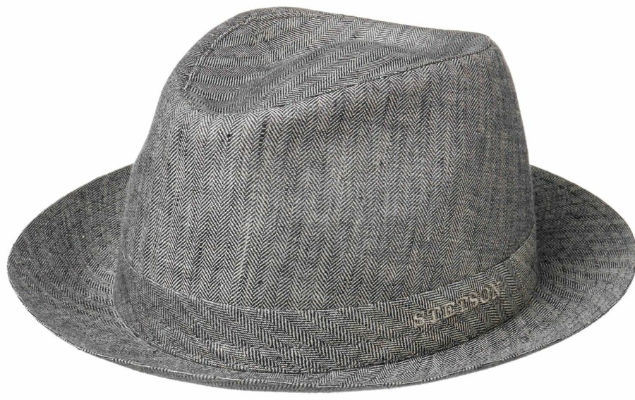 Hute Stetson | Stetson Leichter Herren Stoffhut Aus Leinen Uv-Schutz 40