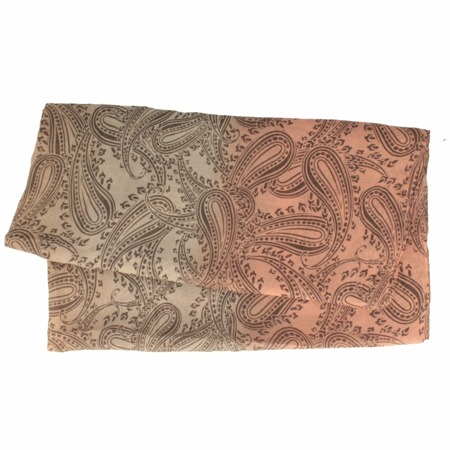 Accessoires Hut-Breiter | Leichter Ombre Trachten-Schal Paisley-Muster Von Hut-Breiter