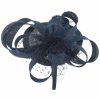 Meisteratelier Breiter Meisteratelier | Kleiner Sinamay Fascinator Mit Schleier Von Hut-Breiter Meisteratelier