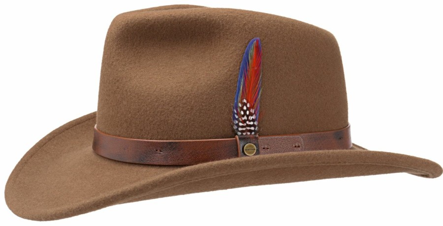 Hute Stetson | Stetson Wasserabweisender Rollbarer Western Filzhut