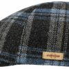 Xxl Stetson | Stetson Texas Shadow Plaid Karierte Flatcap Aus Wolle Trendbraun