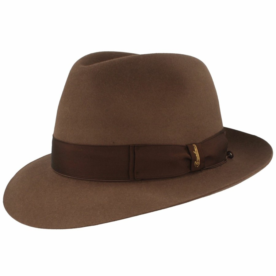 Xxl Borsalino | Borsalino Klassischer Biber-Haarfilzhut Fedora