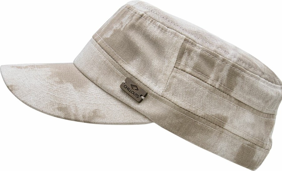 Mutzen Chillouts | Chillouts Army Cap Military-Mutze Mit Tie Dye-Tarnmuster