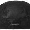 Xxl Stetson | Stetson Pigskin Docker Cap 100% Leder Schwarz