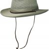 Hute Stetson | Stetson Flapper Uv-Schutz 30+ Mit Kinnband Mittelbeige