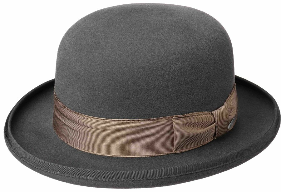 Xxl Stetson | Stetson Breitrandiger Bowler Furfelt