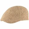 Mutzen Mayser | Mayser 6-Teilige Melierte Flatcap Paddy Woll-Strukturstoff Mittelbeige