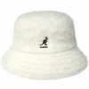 Mutzen Kangol | Kangol Kuscheliger Angora Bucket-Hat Mit Logo-Stick Natur