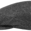 Mutzen Stetson | Stetson Elegante Flatcap Aus Hochwertiger Wolle Trendgrau