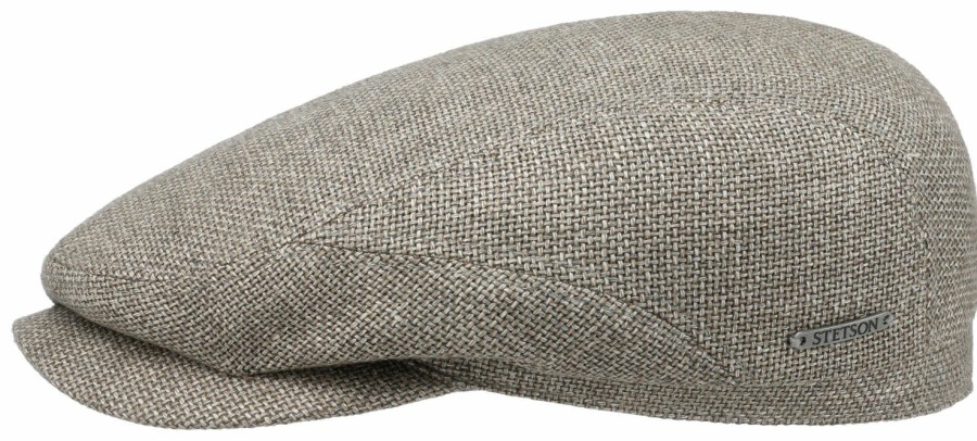 Mutzen Stetson | Stetson Elegante Flatcap Aus Hochwertiger Wolle Trendgrau