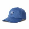 Mutzen Brixton | Brixton Oath Lp Baumwolle Baseball-Cap Trendblau