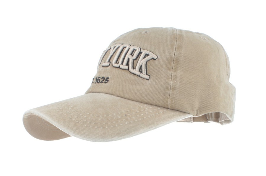 Mutzen Hut-Breiter | Baseball Cap Aus 100% Baumwolle 'New York' Von Hut-Breiter