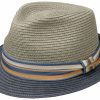 Hute Stetson | Stetson Knautschbarer Trilby Strohhut Toyo Mit Uv Schutz 40+