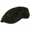 Mutzen Stetson | Stetson Ivy Cap Pigskin Flatcap Aus Leder Schwarz