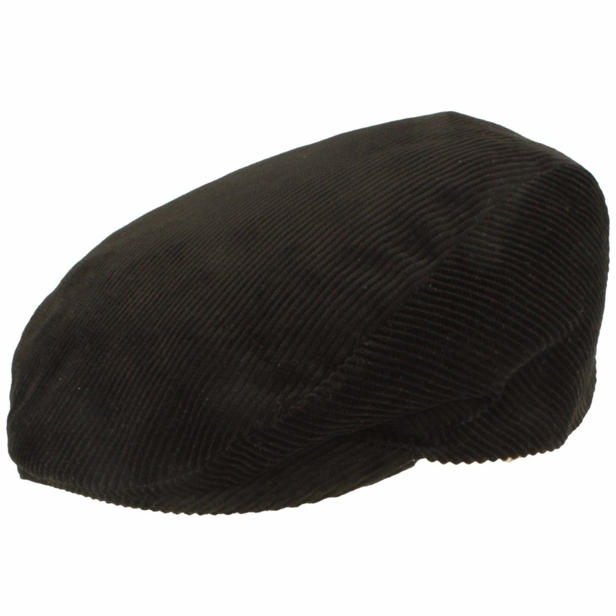 Mutzen Hut-Breiter | Flatcap Aus Baumwolle Mit Cord-Streifen Von Hut-Breiter