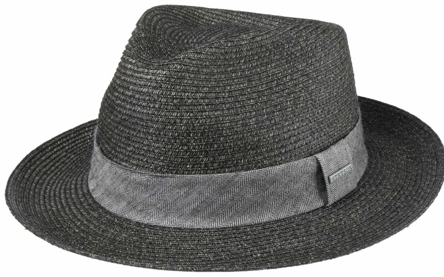 Xxl Stetson | Stetson Herren Breiter Player Toyo Strohhut Aus Viskose