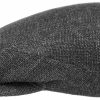 Xxl Stetson | Stetson Elegante Flatcap Aus Hochwertiger Wolle Trendgrau