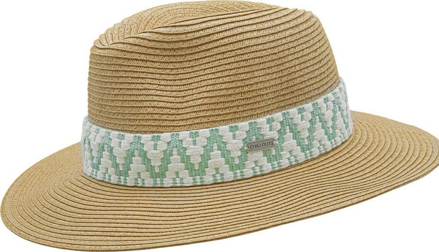 Hute Chillouts | Chillouts Knautschbarer Papierfedora Ethnoband