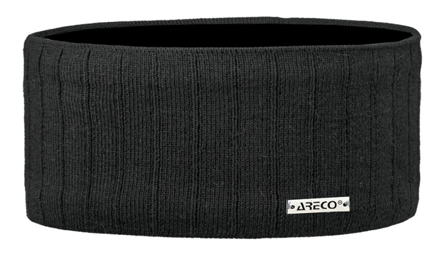 Mutzen Areco | Areco Rippen-Strick Stirnband Merino Classic