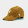 Mutzen Bavarian Caps | Bavarian Edelweis Baseball-Cap Aus Cord Mit Luftlocher Mittelbeige