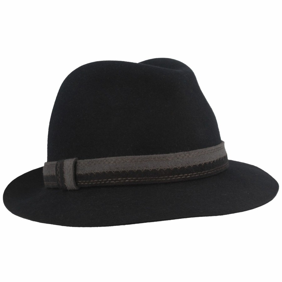 Meisteratelier Breiter Meisteratelier | Meisteratelier Breiter Munchen Trilby-Hut Mit Filz-Garnitur