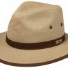 Hute Stetson | Stetson Traveller Cotton Mittelbeige