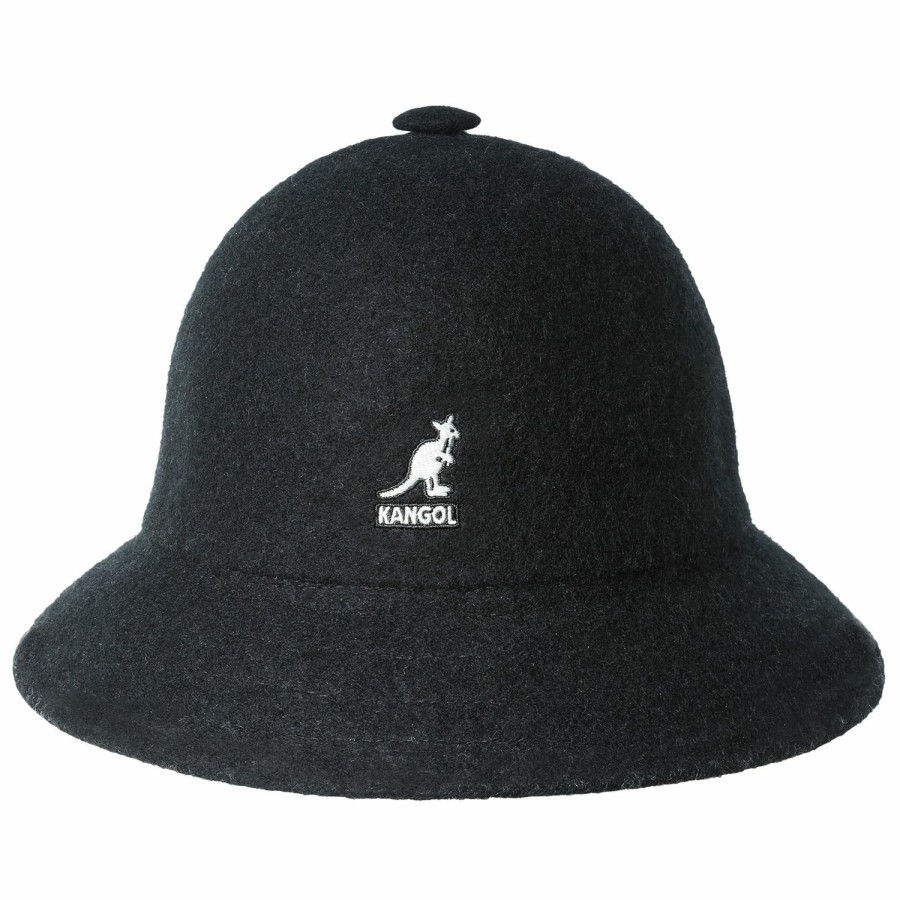 Hute Kangol | Kangol Herbst Bucket Wool Casual Schwarz