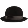 Meisteratelier Breiter Meisteratelier | Breiter Meister Atelier Damen Melone Bowler Hut Aus Haarfilz