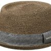 Xxl Stetson | Stetson Melierter Strohhut Pork Pie Toyo Mit Garniturband