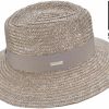 Hute SEEBERGER | Seeberger Strohhut Fedora Uv 80