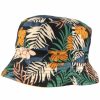 Mutzen McBurn | Mcburn Wendbarer Baumwoll-Bucket Hat Mit Pflanzen-Muster