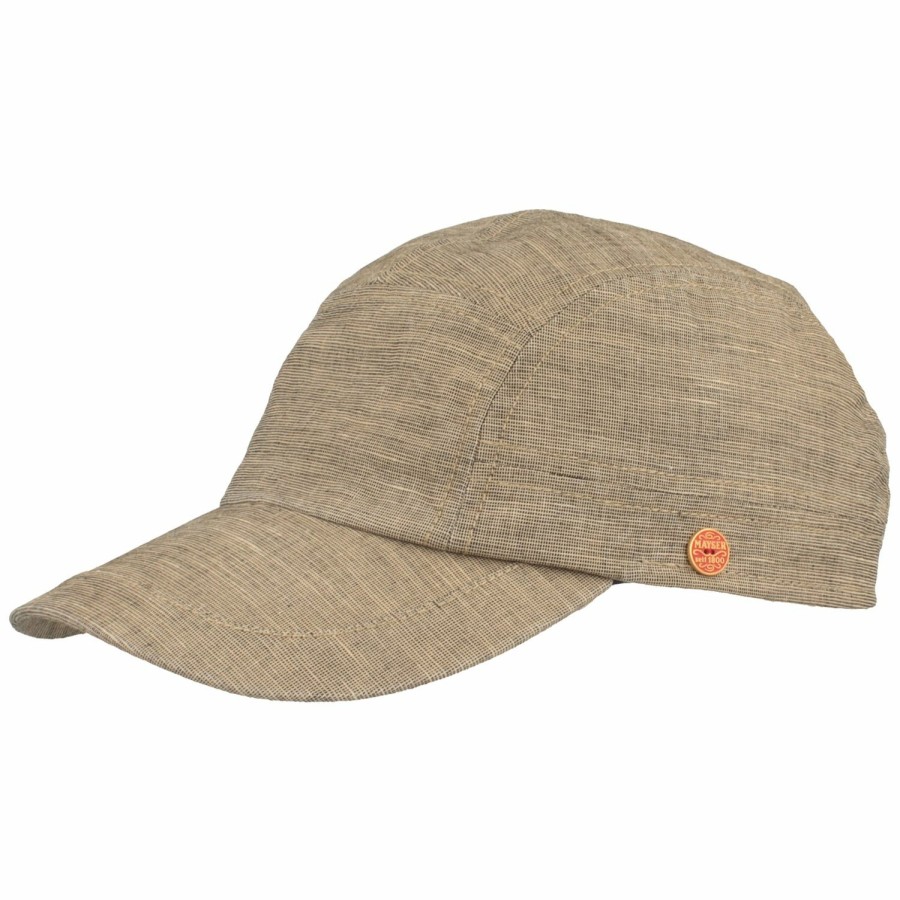 Mutzen Mayser | Mayser Feine Baseball-Cap Aus Leinen Und Baumwolle Mit Uv-Schutz 80