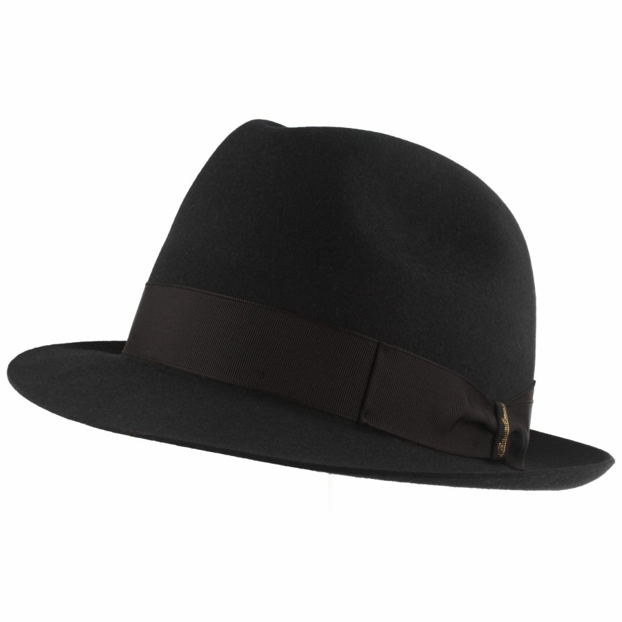 Hute Borsalino | Borsalino Trilby Marengo Aus Haarfilz