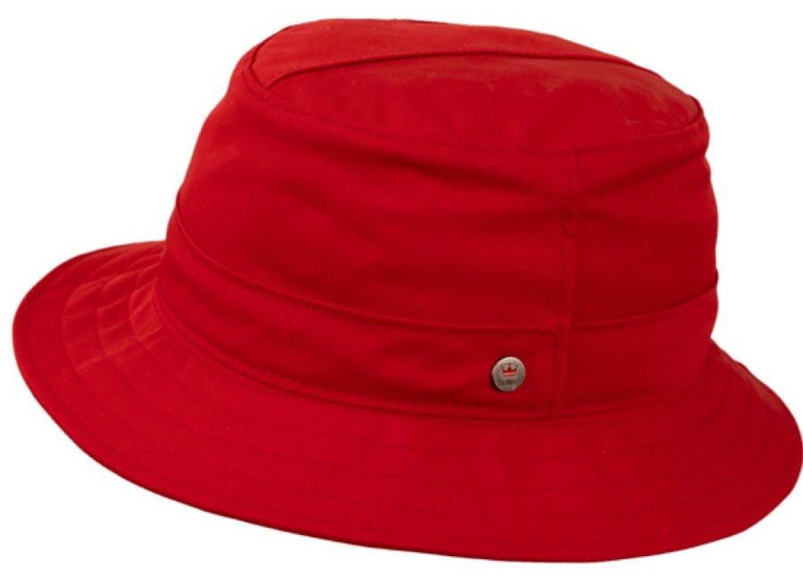 Hute Balke | Balke Flapper Bucket-Hat Unifarben Mit Uv-Schutz 50