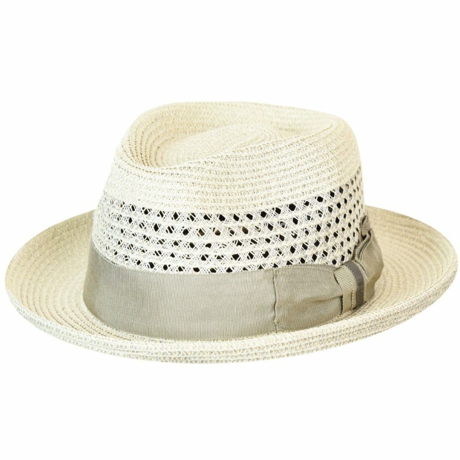 Hute Bailey | Bailey Luftiger Trilby Wilshire Mit Netzstruktur Natur Gemustert